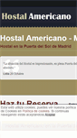 Mobile Screenshot of hostalamericano.es